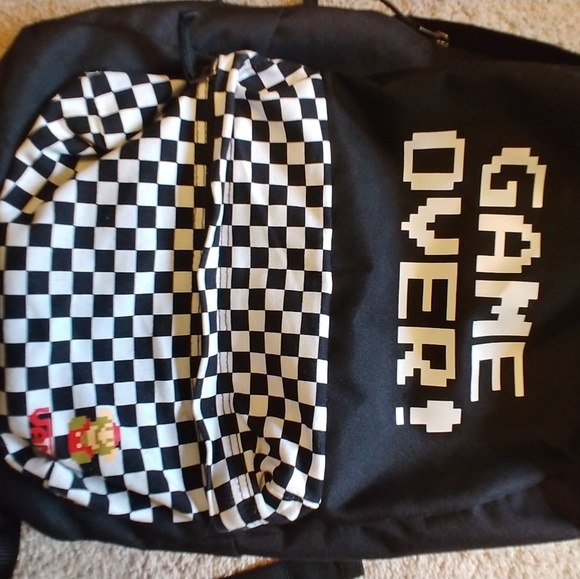 vans game over backpack